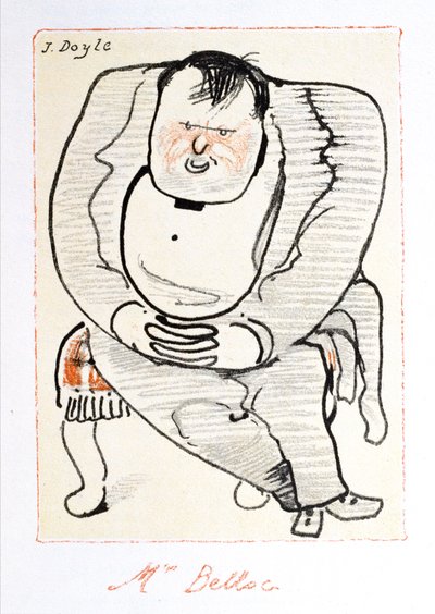 贝洛克先生，《冬天的猫头鹰》插图，塞西尔·帕尔默出版，伦敦 作者 威廉·尼科尔森