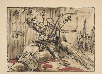士兵堵住战争之门
战争的终结（原标题）
大战：英国的努力和理想（系列标题）
大战：英国的努力与理想（原系列标题） 作者 威廉·尼科尔森