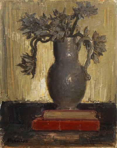 灰壶，c.1941-42（布面油画） 作者 威廉·尼科尔森