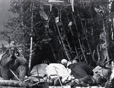 加拿大捕手的生活，诺特曼摄，约 1890 年。 作者 威廉·诺特曼
