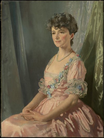 Francine JM Clark，1921-22年 作者 威廉·奥彭
