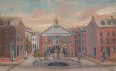 苍蝇市场，1870年代。 作者 威廉·P·查佩尔