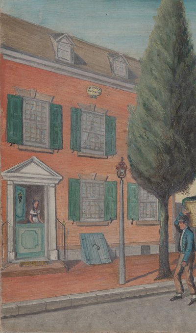 Tea Rusk和Brick House，1870年代。 作者 威廉·P·查佩尔