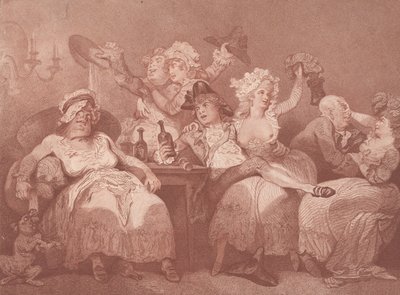 来自大自然的素描，1784年1月24日。 作者 威廉·保莱特·凯里