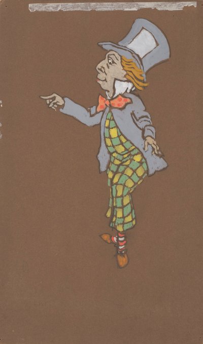 疯帽子（《爱丽丝梦游仙境》服装设计，1915 年） 作者 威廉·彭哈洛·亨德森
