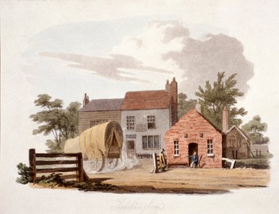 Kensington Turnpike，伦敦，约1810年 作者 威廉·皮克特