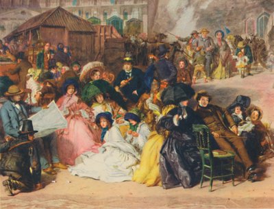 Ramsgate Sands，1854年，1948年。 作者 威廉·鲍威尔·弗里斯