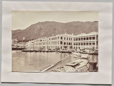 无题（海傍风景，向东看，香港） 作者 威廉·普赖尔·弗洛伊德