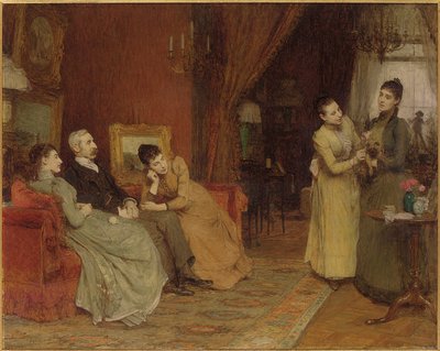 约瑟夫一家的肖像，1890年 作者 William Quiller Orchardson