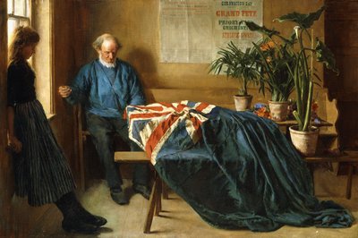 加冕日的准备工作，奇切斯特，约1902年（布面油画） 作者 威廉·雷尼
