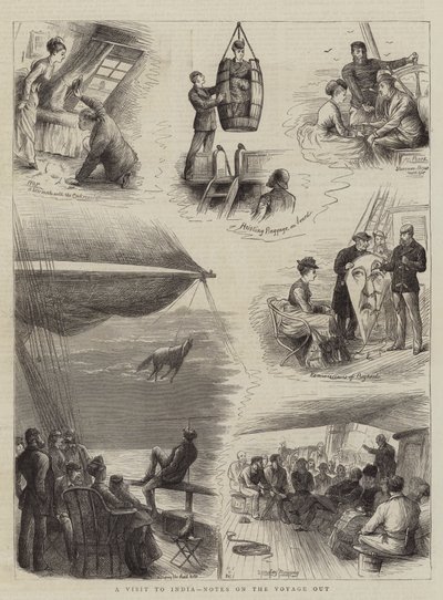 访问印度，航行注意事项 作者 William Ralston