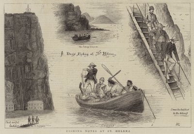 在圣赫勒拿岛的钓鱼笔记 作者 William Ralston