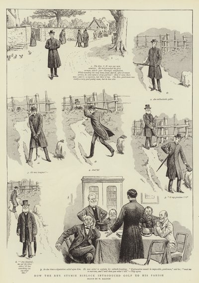 Stymie Niblock牧师如何将高尔夫引入他的教区 作者 William Ralston