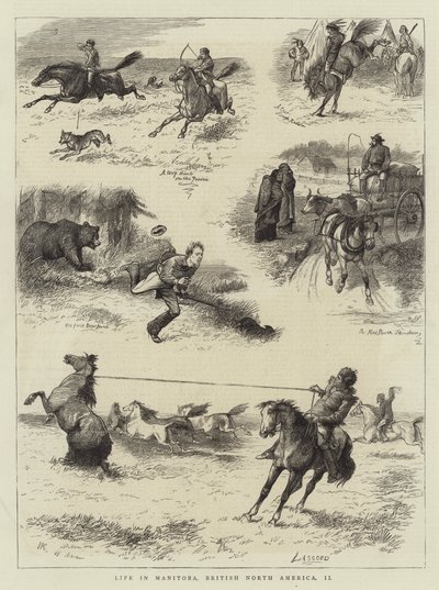 生活在马尼托巴，英国北美，II 作者 William Ralston