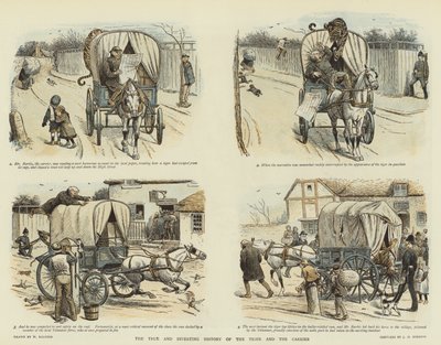 老虎和载体的真实和转移历史（chromolitho） 作者 威廉·拉尔斯顿