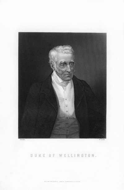 惠灵顿第一公爵亚瑟·韦尔斯利（Arthur Wellesley），英国士兵和政治家，1893年。 作者 威廉·罗夫