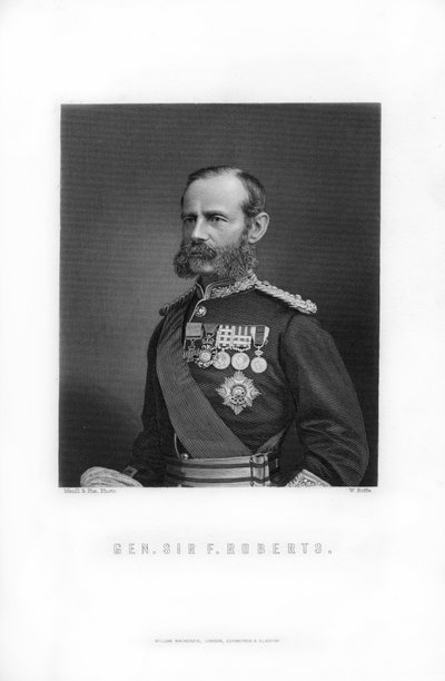 弗雷德里克·罗伯茨爵士将军，1893年。 作者 威廉·罗夫