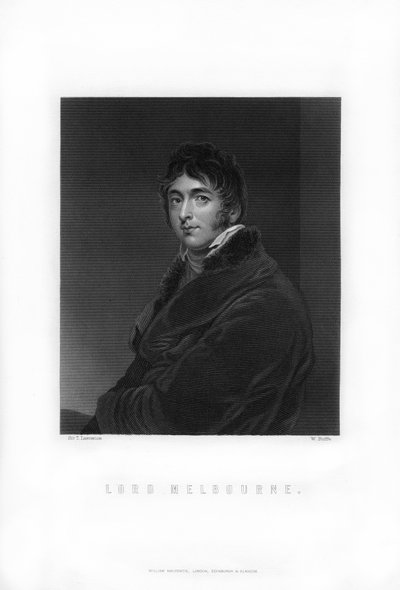 威廉·兰姆（William Lamb），英国辉格党政治家兼总理，墨尔本第二子爵，1893年。 作者 威廉·罗夫