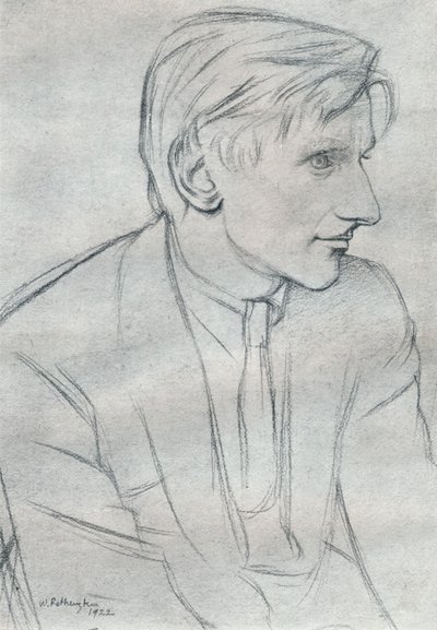 Edmund Charles Blunden 1896-1974 作者 威廉·罗森斯坦