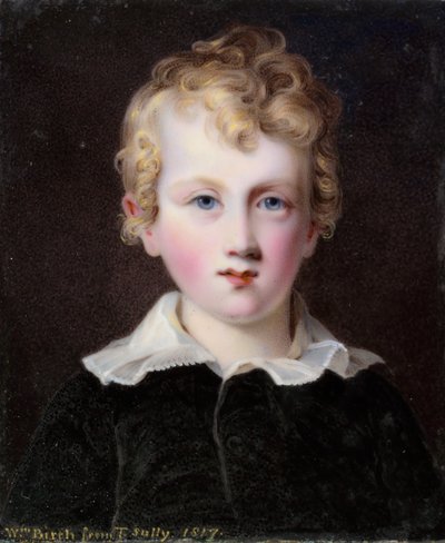 布鲁克·利文斯顿·德拉普拉恩（Brock Livingston Delaplaine），1817年。 作者 威廉·拉塞尔·伯奇