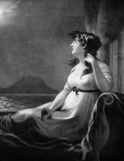 汉密尔顿夫人，1806年。 作者 威廉·赛