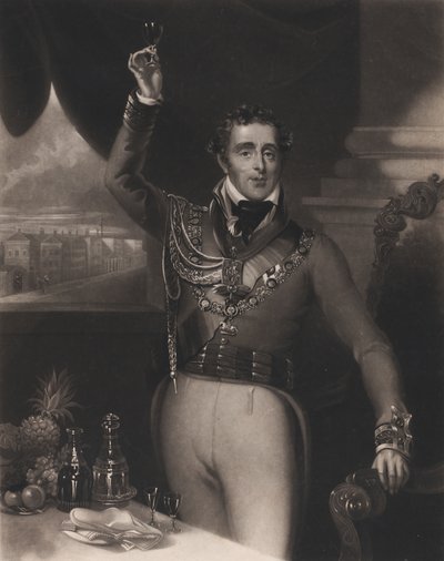 威灵顿公爵，1828年。 作者 威廉·赛