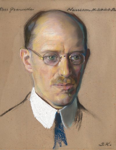 罗斯-哈里森（Ross G. Harrison），奥斯本动物实验室主任，1918-？ 作者 威廉·肯德尔·肯德尔