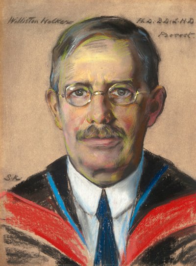 威利斯顿-沃克教会史教授，1901-22 年，教务长，1920-22 年 作者 威廉·肯德尔·肯德尔