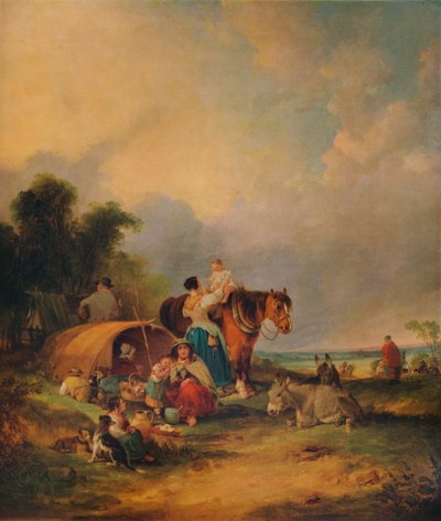 吉普赛营地，c1788 作者 威廉·沙耶