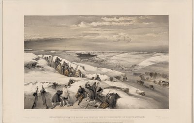 塞瓦斯托波尔（Sevastopol），来自26炮连，1855年 作者 威廉·克里米亚·辛普森