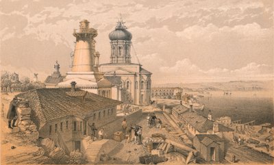 金钟，塞巴斯托波尔，1856年 作者 威廉·克里米亚·辛普森