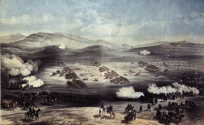 1854年10月25日，巴拉克拉瓦战役。轻旅的冲锋 作者 威廉·克里米亚·辛普森