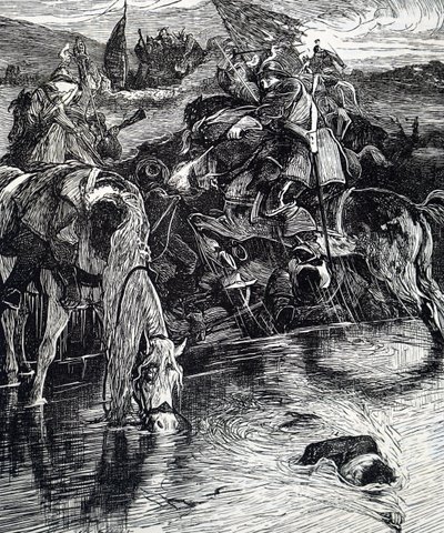 A scene from the English Civil War. 作者 威廉·斯莫特