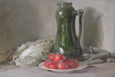 静物（木板油画） 作者 威廉萨默维尔香克斯