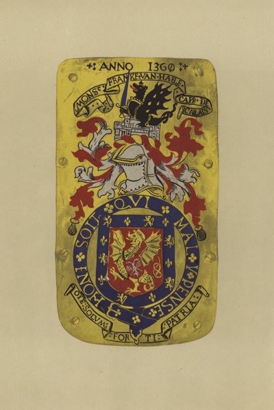 Frank van Hale爵士，电话：1359-c 1376（chromolitho） 作者 威廉·圣约翰·霍普