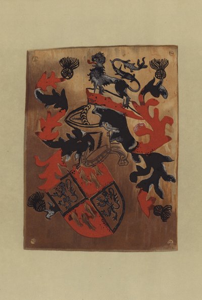 亨利珀西爵士，珀西领主，Poynings领主和诺森伯兰郡伯爵，1474-1489（chromolitho） 作者 威廉·圣约翰·霍普