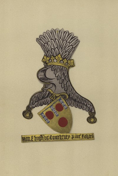 Hugh Courtenay爵士，1348-1349（chromolitho） 作者 威廉·圣约翰·霍普