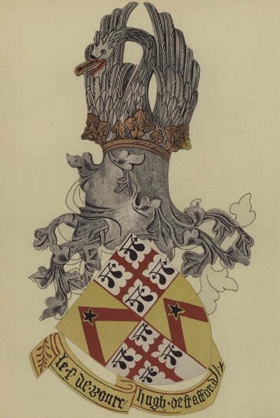 休斯塔福德爵士，Bourchier领主，1418年或19-1420年（chromolitho） 作者 威廉·圣约翰·霍普