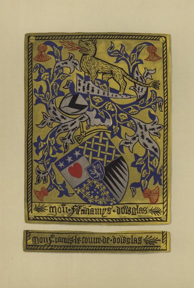 詹姆斯道格拉斯爵士，道格拉斯和埃文代尔的伯爵，1461-1488（chromolitho） 作者 威廉·圣约翰·霍普