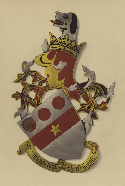 John Devereux爵士，Devereux领主，1388-1392-3（chromolitho） 作者 威廉·圣约翰·霍普