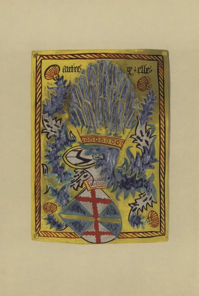 约翰勒斯克罗普爵士，博尔顿领主Scrope，1461-1498（chromolitho） 作者 威廉·圣约翰·霍普