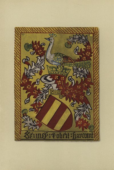 罗伯特哈考特爵士，1461-1470（chromolitho） 作者 威廉·圣约翰·霍普