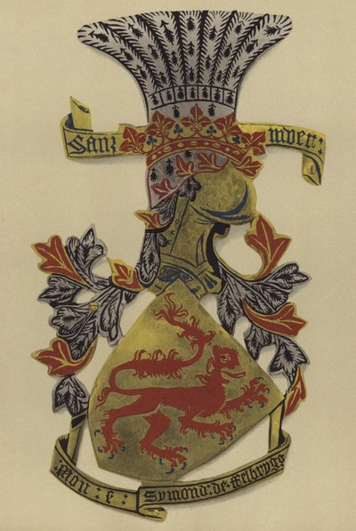 Simon Felbrigge爵士，1397-1442（chromolitho） 作者 威廉·圣约翰·霍普