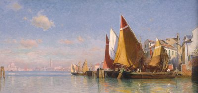 威尼斯一世，约1875年 作者 威廉·斯坦利·哈瑟尔汀