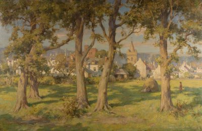 Kirkcudbright（布面油画） 作者 威廉·斯图尔特·麦克乔治