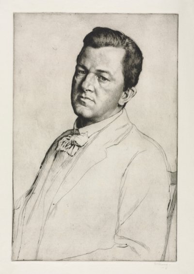 查尔斯·霍尔罗伊德爵士，1909年。 作者 威廉·斯特兰德