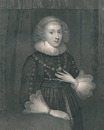 彭布罗克伯爵夫人玛丽·西德尼（Mary Sidney），十九世纪初。 作者 威廉·托马斯·弗莱