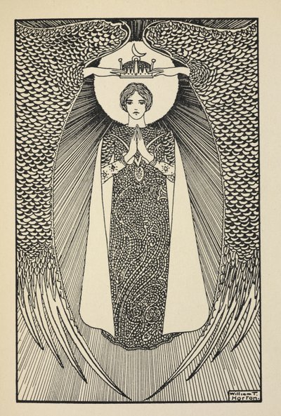 Assumptio，选自 "图像之书，由 W. B. Yeats 介绍 "的图版 59 作者 威廉·托马斯·霍顿