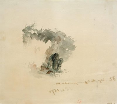 海洋，树木，人物（？，坎贝尔的诗歌作品“，1837年 作者 约瑟夫·马洛德·威廉·特纳