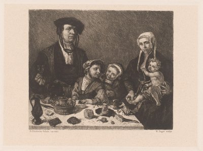Pieter Jan Foppesz 和 Alijdt van Beresteyn 与他们的孩子的肖像 作者 马尔滕·范·海姆斯克
